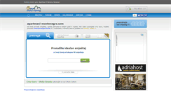 Desktop Screenshot of apartmani-montenegro.com